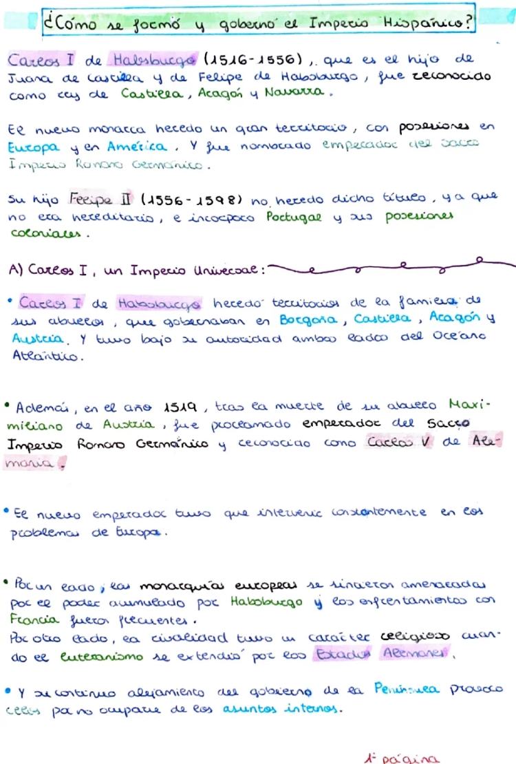 El Imperio Español: Historia, Territorios y Monarquía