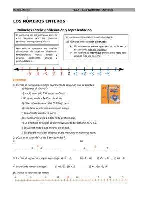 Aprende a Representar Números en la Recta Numérica y Practica Sumas y Restas