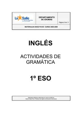 INGLES - Repaso Gramática