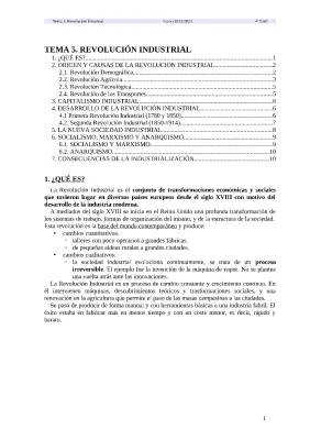 La Revolución Industrial: Resumen, Causas, y Consecuencias