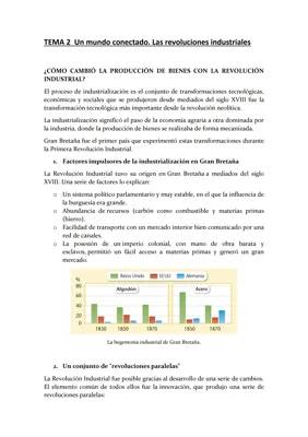 Las Revoluciones Industriales 4°ESO