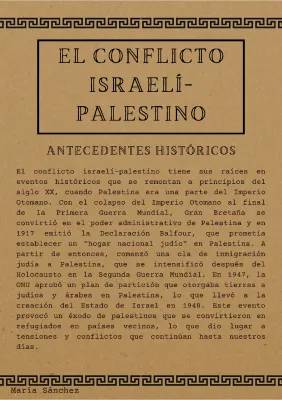 Conflicto Israelí-Palestino