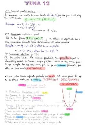 Ejercicios resueltos de funciones lineales y cuadráticas 3 ESO en PDF