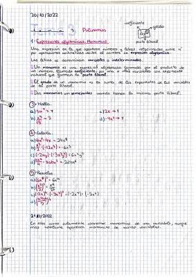 Aprende con Ejemplos: Expresiones Algebraicas y Monomios Divertidos