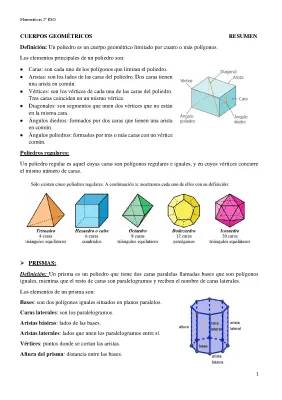 Cuerpos Geométricos para Niños - Poliedros y Tipos de Cuerpos