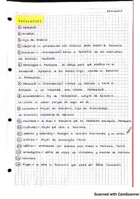 Resumen del libro de Apolonio: Estructura, Personajes, PDF, Análisis