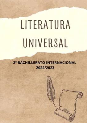 Temas Literatura EvAU 2024 y 2 BACHILLERATO PDF - Generación del 98 y 27