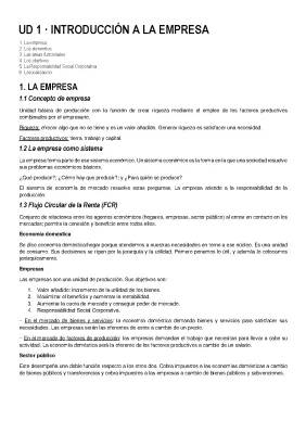 Guía Completa de Economía para Selectividad: Temario y Apuntes