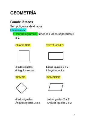 Geometría Fácil: Tipos de Ángulos y Polígonos para Primaria