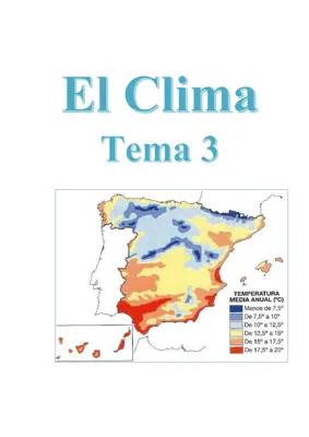 El clima