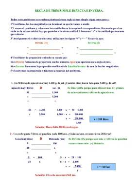 Cómo Resolver la Regla de Tres: Ejemplos y Soluciones Fáciles