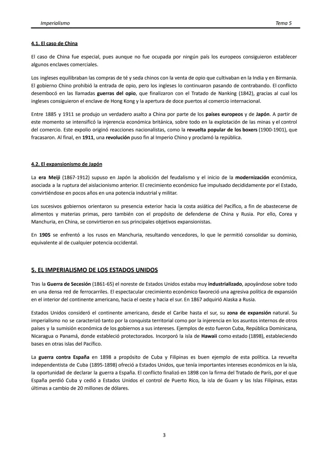 Imperialismo
■
TEMA 5. EL IMPERIALISMO. EUROPA ANTES DE LA I GUERRA MUNDIAL.
1. CONCEPTO DE IMPERIALISMO.
El término imperialismo hace refer