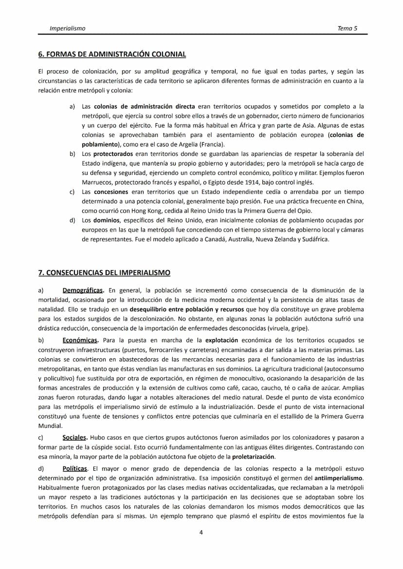 Imperialismo
■
TEMA 5. EL IMPERIALISMO. EUROPA ANTES DE LA I GUERRA MUNDIAL.
1. CONCEPTO DE IMPERIALISMO.
El término imperialismo hace refer