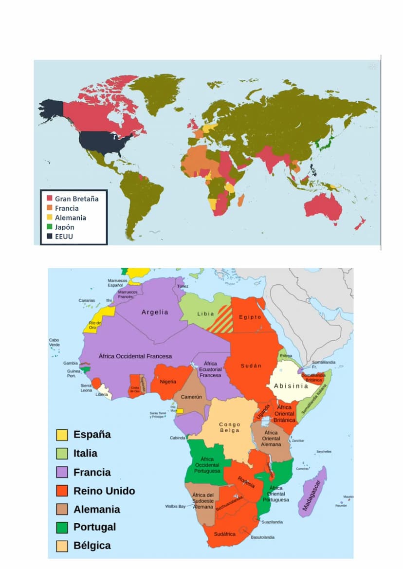 Imperialismo
■
TEMA 5. EL IMPERIALISMO. EUROPA ANTES DE LA I GUERRA MUNDIAL.
1. CONCEPTO DE IMPERIALISMO.
El término imperialismo hace refer