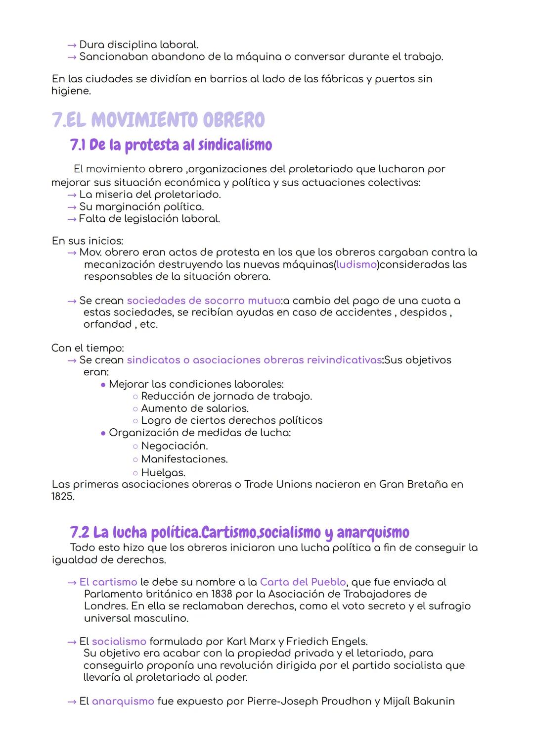 La revolución industrial
1.LAS BASES DE LA REV. IND. EN UK (I)
1.1 El concepto de Revolución Industrial
Industrialización:es el proceso x el