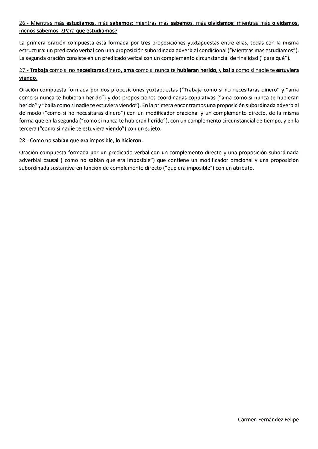 SINTAXIS: LA INTELIGENCIA ME PERSIGUE
1.- La inteligencia me persigue, pero yo soy más rápido.
Oración compuesta formada por dos proposicion