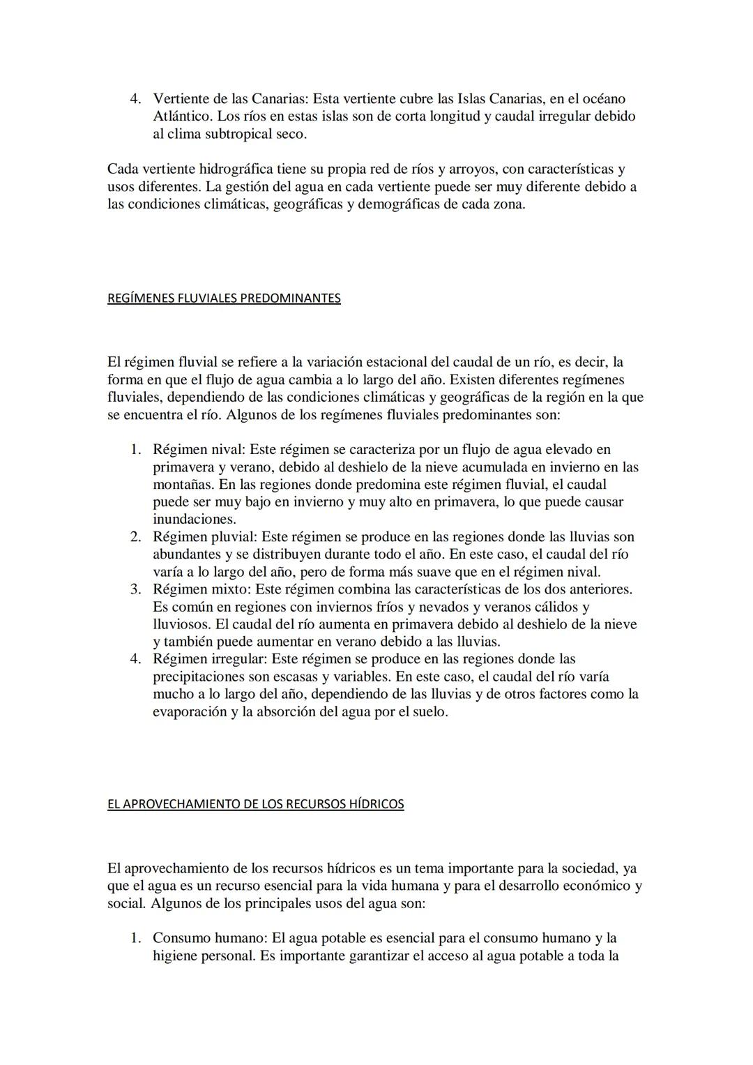 HIDROGRAFIA
La hidrografía es la rama de la geografía física que estudia las aguas continentales,
incluyendo ríos, lagos, acuíferos y otros 