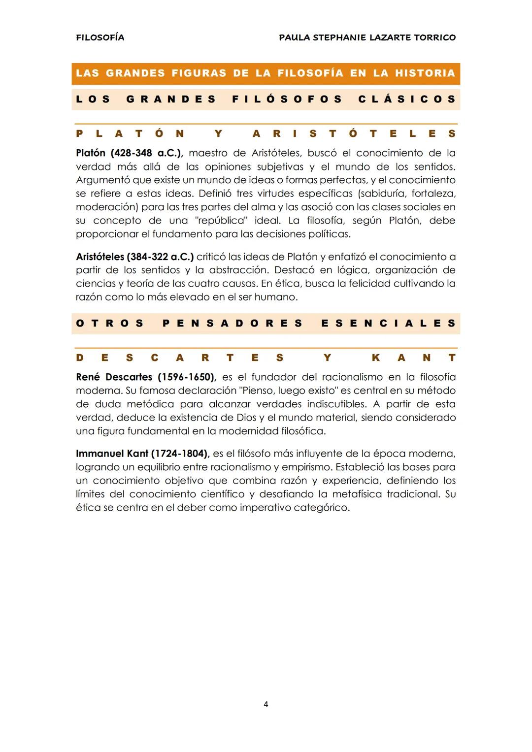 FILOSOFÍA

PRIMERA EVALUACIÓN 4 E.S.O B
PAULA STEPHANIE LAZARTE TORRICO

COLEGIO TRILEMA EL PILAR | C// SÁNCHEZ PRECIADO, 62

2023 # FILOSOF