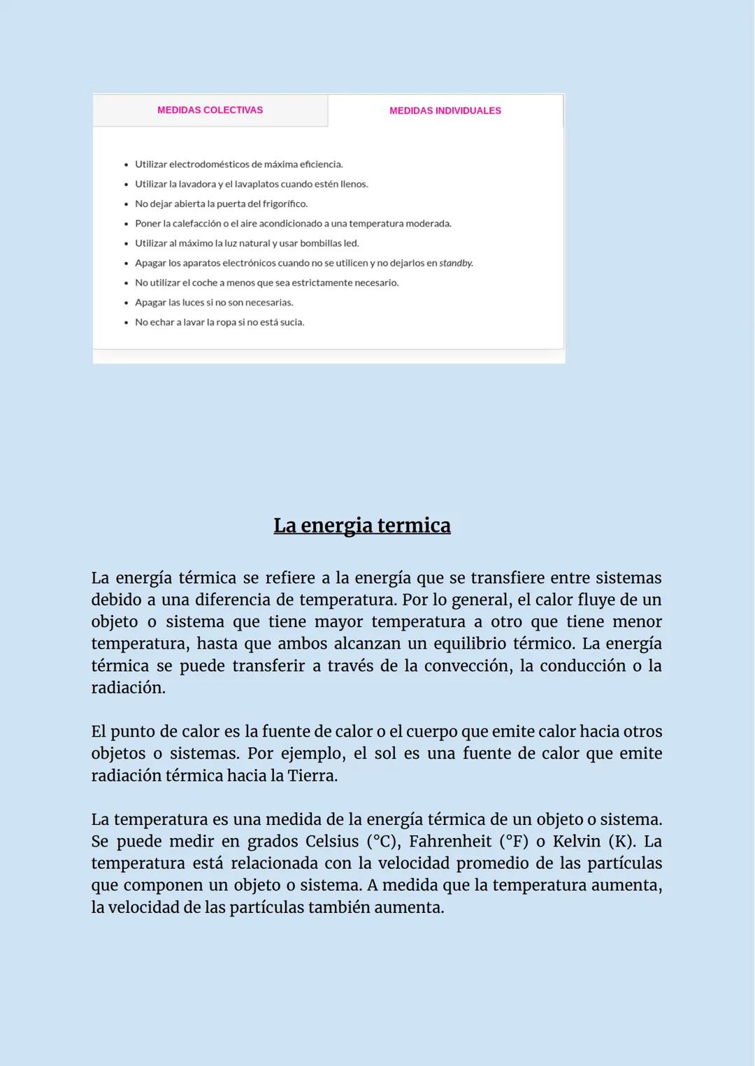LA ENERGÍA
La energia y sus formas
La energía es una propiedad física que se define como la capacidad de un
sistema para realizar trabajo. H
