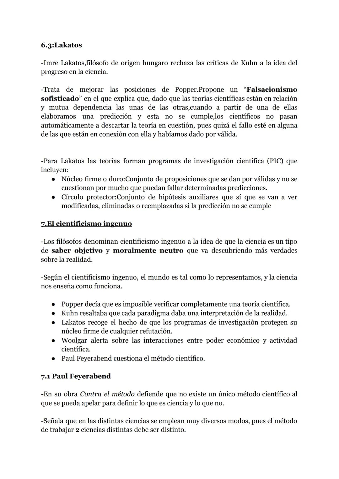 TEMA 3 LA FILOSOFÍA DE LA CIENCIA
1.Las Falacias
Falacias formales:Son Falacias
las que estudia la lógica
formal, ya que derivan del
incumpl