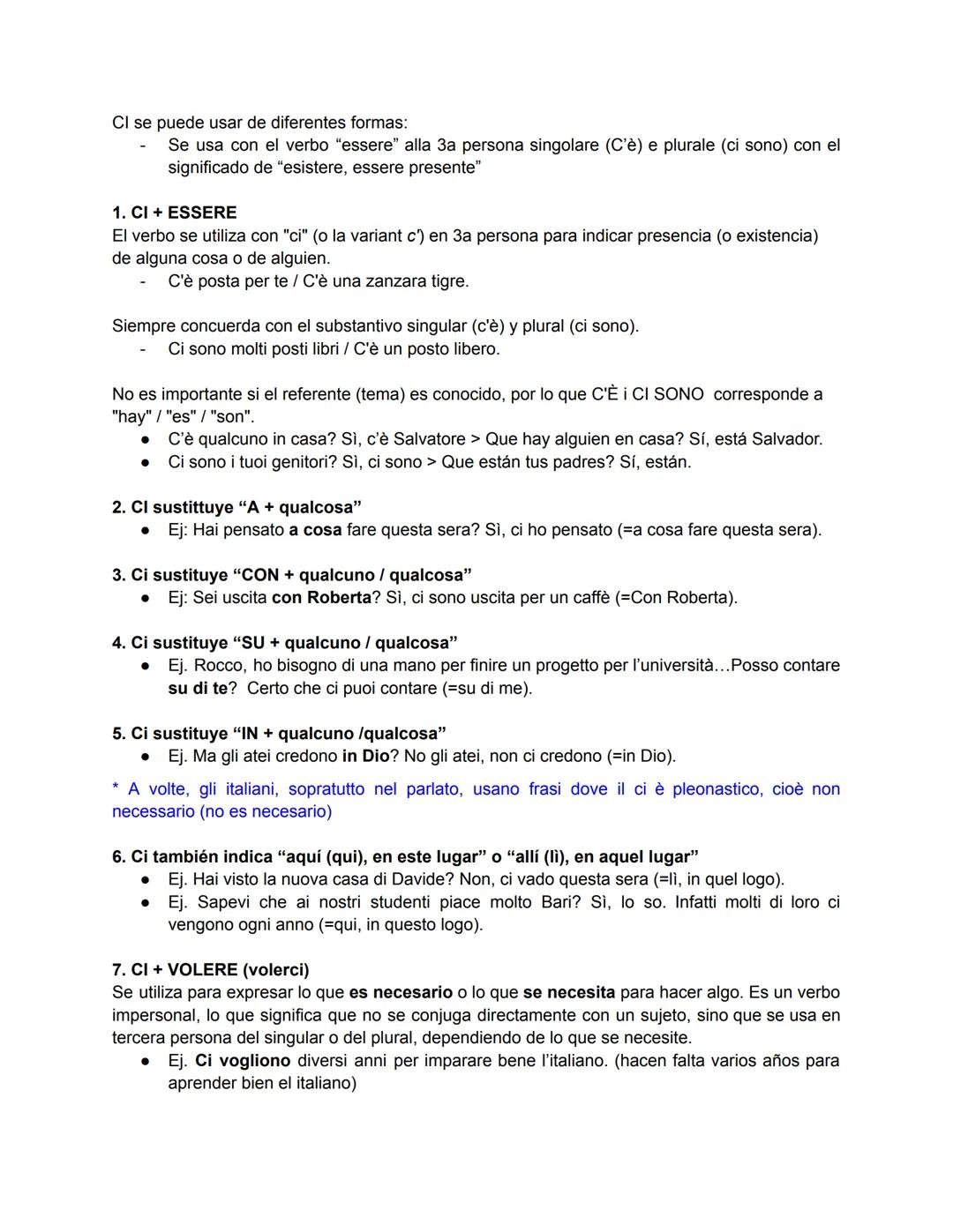 # GRAMÁTICA

PRONOMI COMBINATI
PRONOMI DIRETTI + INDIRETTI
Pronombres Directos (DIRETTI)
Los pronombres directos son muy parecidos al españo