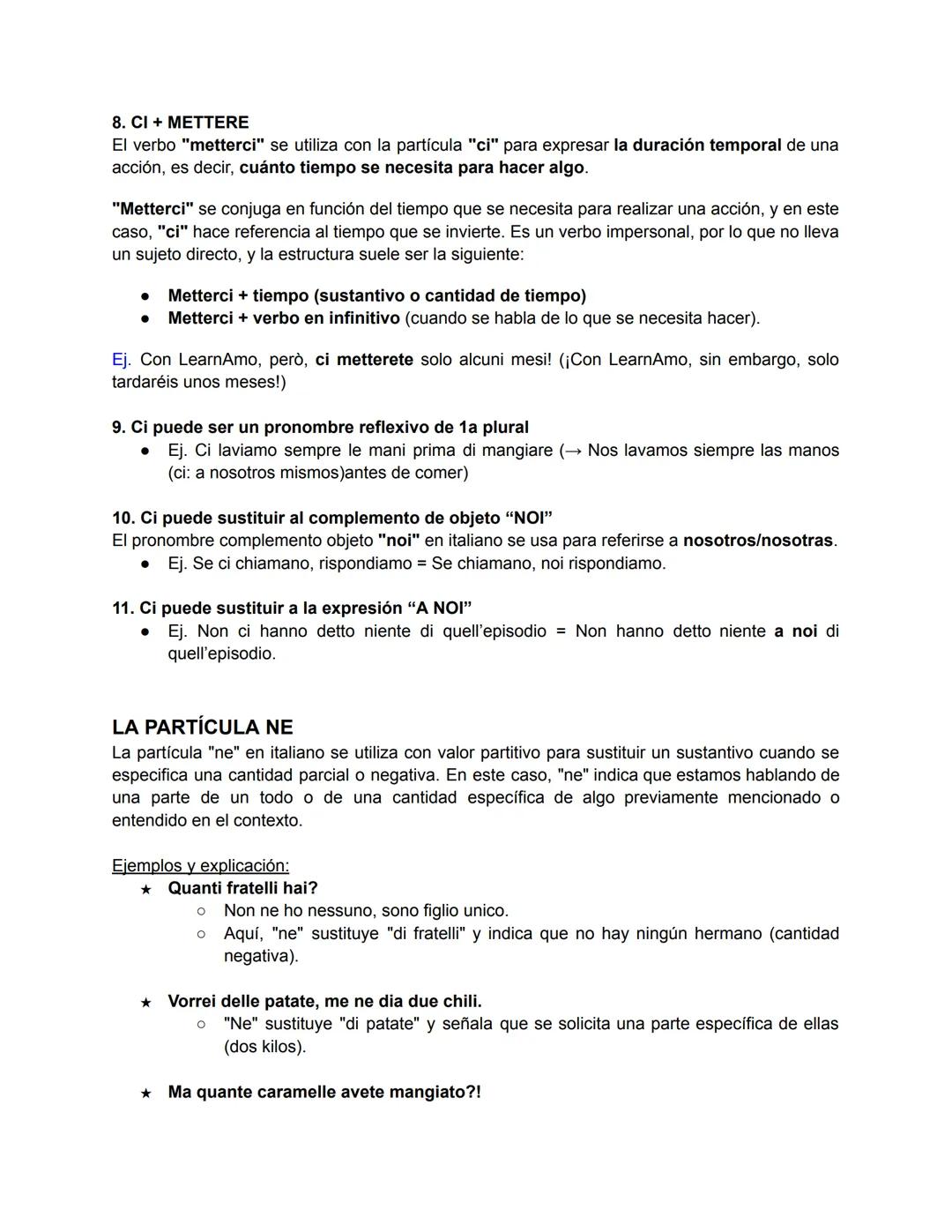 # GRAMÁTICA

PRONOMI COMBINATI
PRONOMI DIRETTI + INDIRETTI
Pronombres Directos (DIRETTI)
Los pronombres directos son muy parecidos al españo