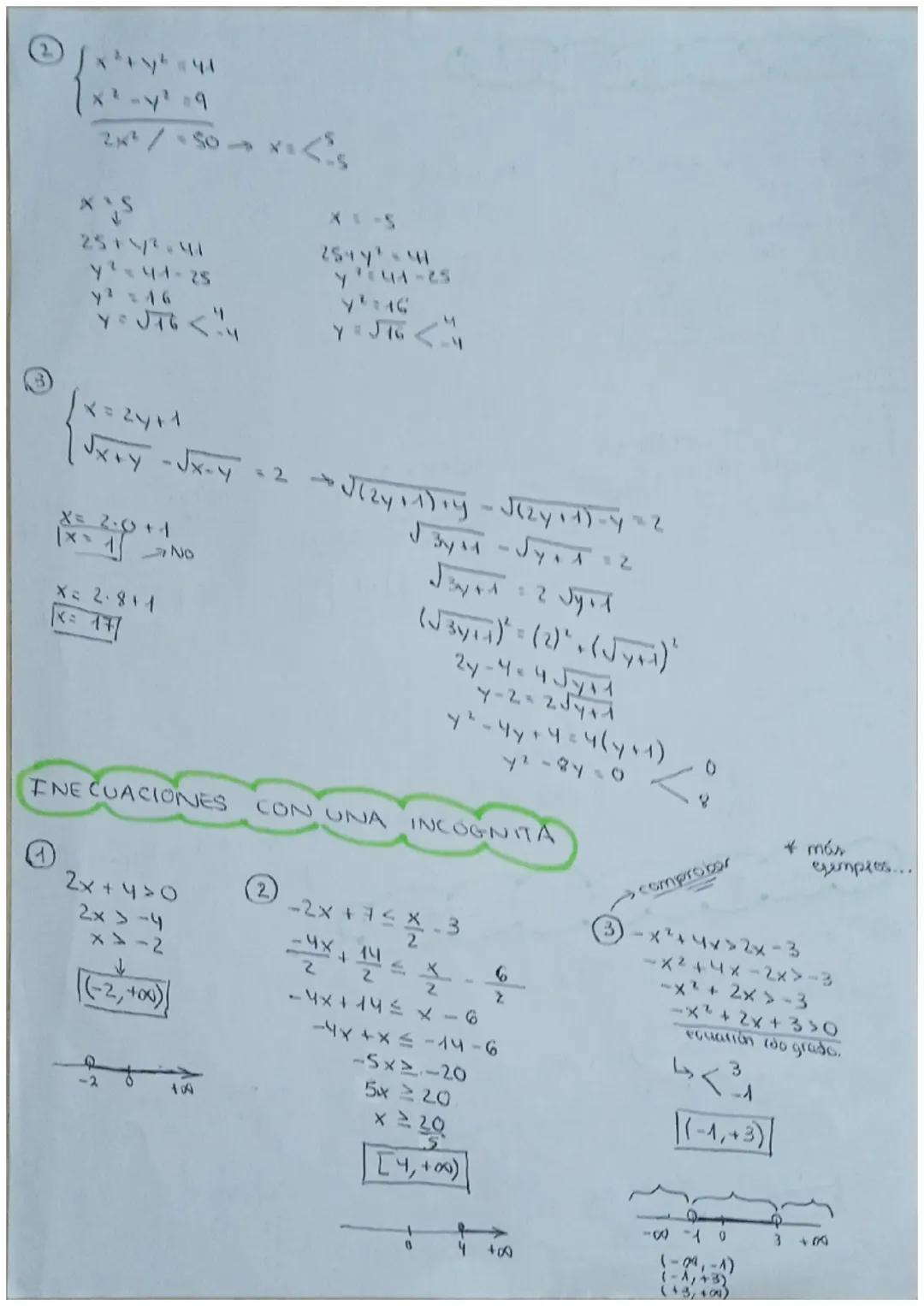 # SISTEMAS DE ECUACIONES LINEALES

SUSTITUCIÓN

{x+5y=7x=7-54
13x-54=11

3.(7-sy)-5y = 11
12-154-54=1
-20
-204=11-2러

メニョーラ・
メ-7-

I GUALACI
