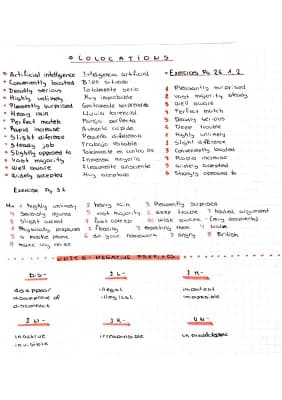 Know Colocations, prefijos negativos, phrasal verbs + vocabulario  thumbnail