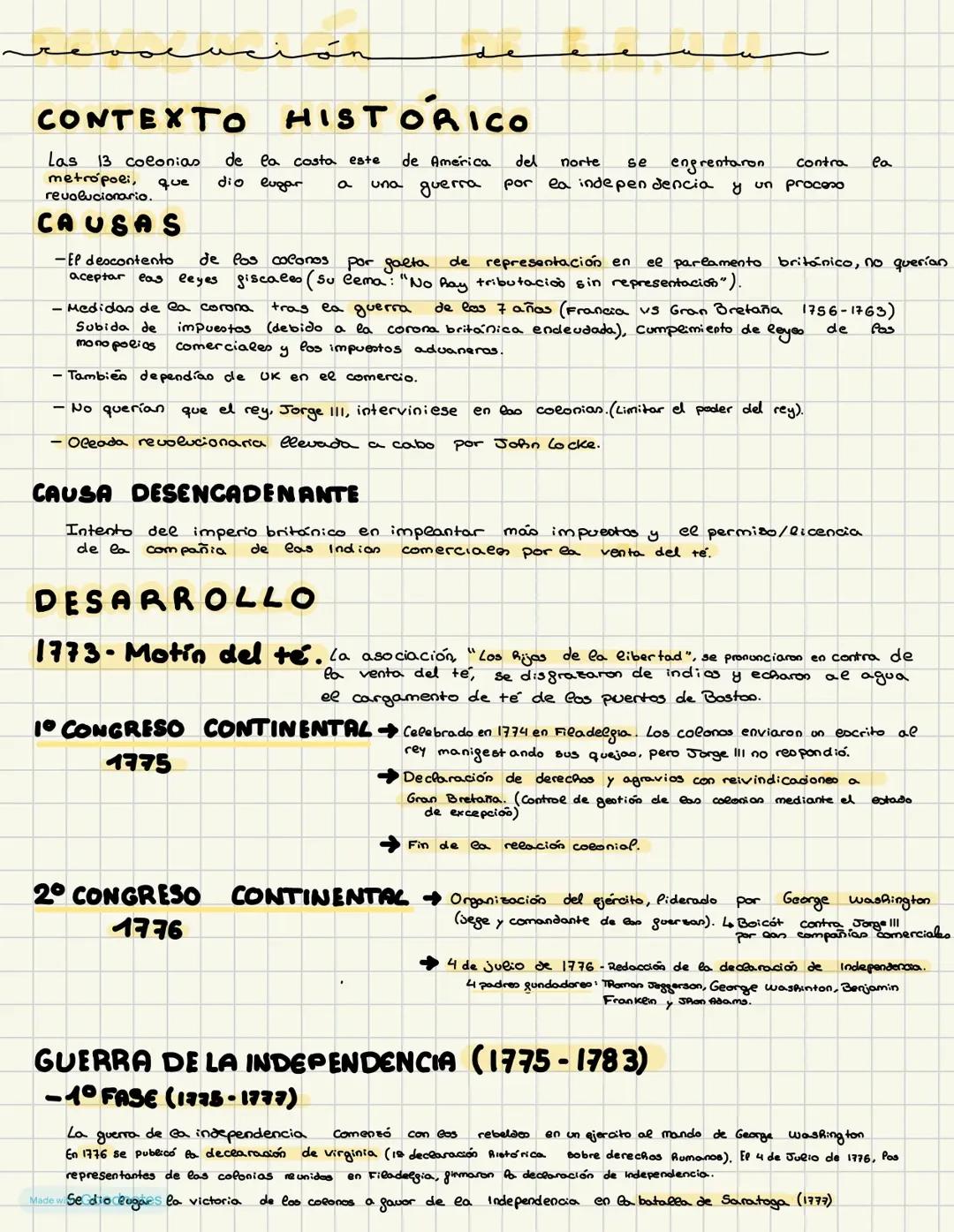 Revolución  de Estados Unidos