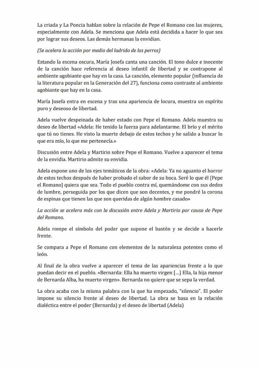 
<p>La casa de Bernarda Alba es una obra teatral que presenta una serie de personajes que simbolizan diferentes aspectos de la sociedad y la