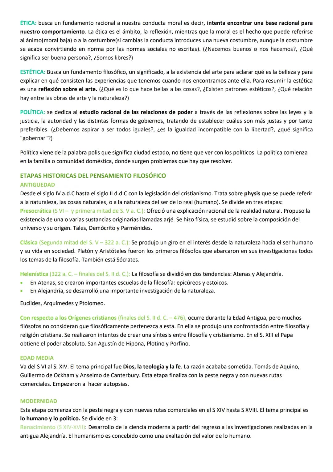 TEMA 1, ¿QUÉ ES LA FILOSOFÍA?
EL ORIGEN DE LA FILOSOFÍA
La filosofía nace en las colonias griegas en el siglo VI a.d.C debido a las condicio