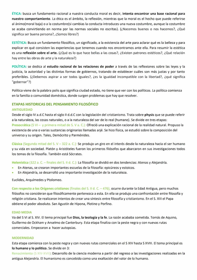 TEMA 1, ¿QUÉ ES LA FILOSOFÍA?
EL ORIGEN DE LA FILOSOFÍA
La filosofía nace en las colonias griegas en el siglo VI a.d.C debido a las condicio