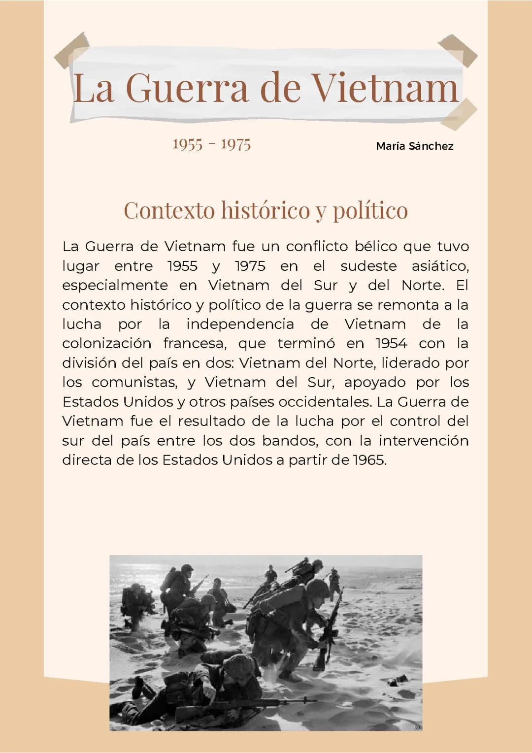La Guerra de Vietnam