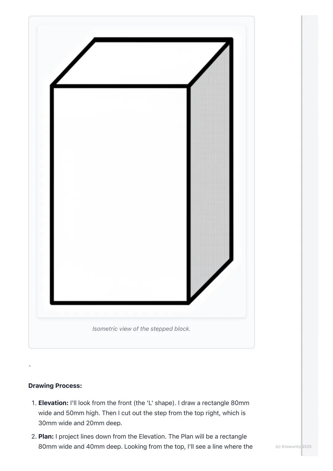 # Orthographic Projection

What is orthographic projection?

Orthographic projection is a way to draw a 3D object in 2D. We draw it from
dif