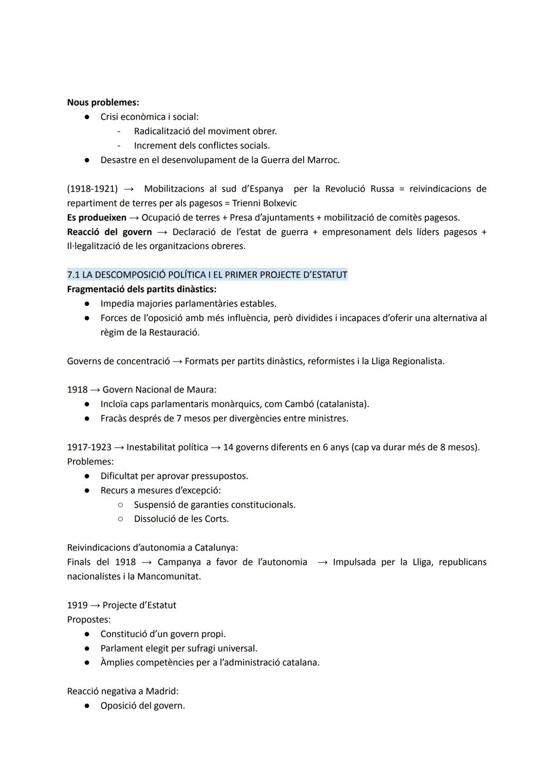 # UD9: LA FALLIDA DEL SISTEMA DE LA RESTAURACIÓ
(1902-1931)

El regnat d'Alfons XIII va estar marcat per greus crisis: desastre del 98, divi