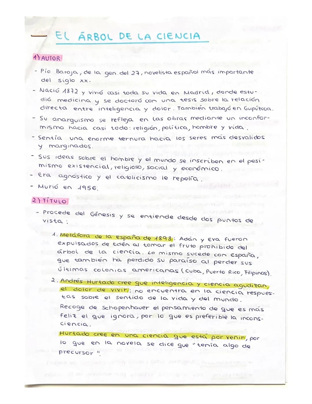 
<h2 id="pobarojaautoreideologa">Pío Baroja: Autor e ideología</h2>
<p>Pío Baroja, perteneciente a la Generación del 27, es considerado el n