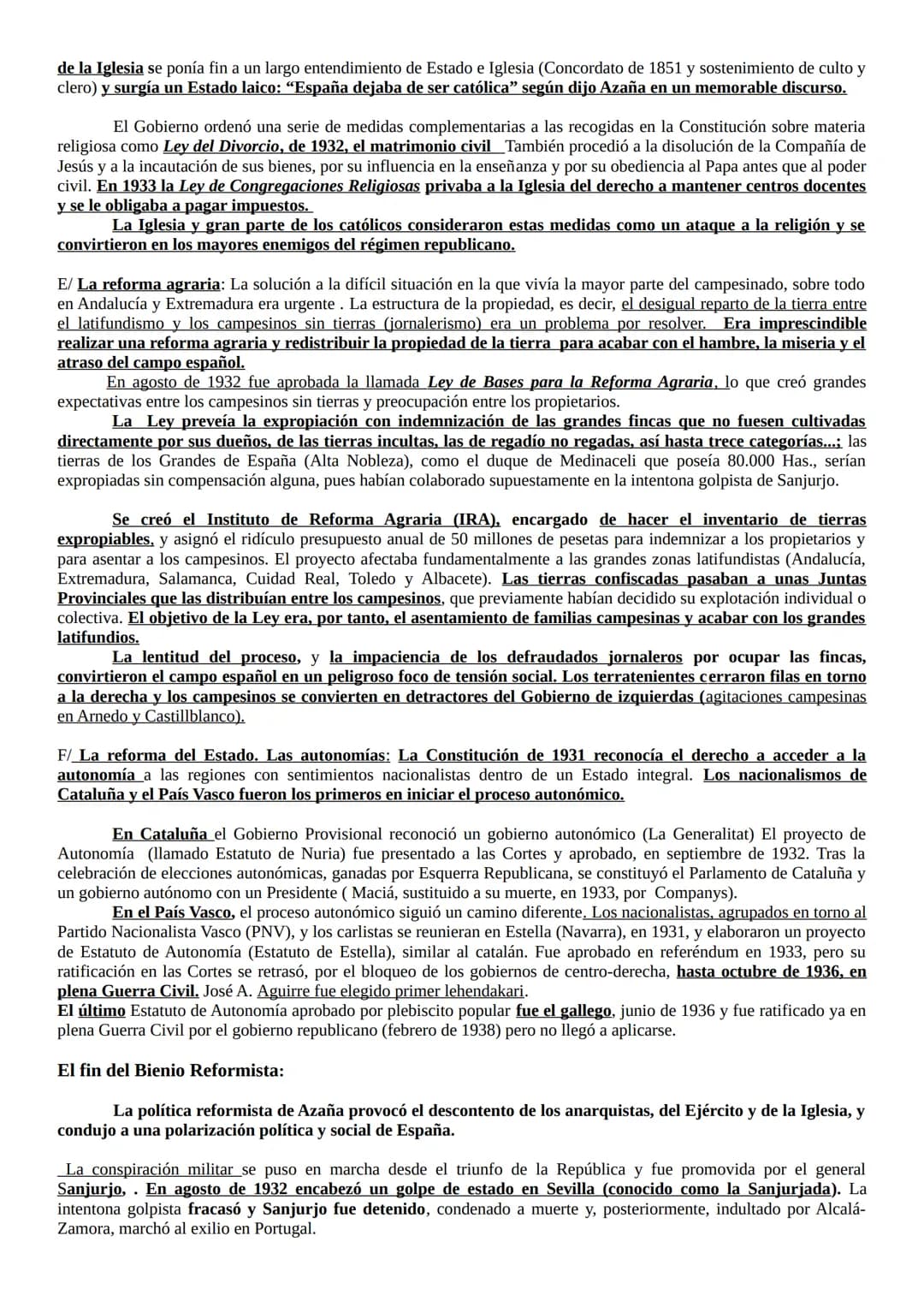 TEMA 8:
urgentes:
LA SEGUNDA REPÚBLICA
1. PROCLAMACIÓN DE LA SEGUNDA REPÚBLICA,
El último gobierno de la monarquía de Alfonso XIII, presidid