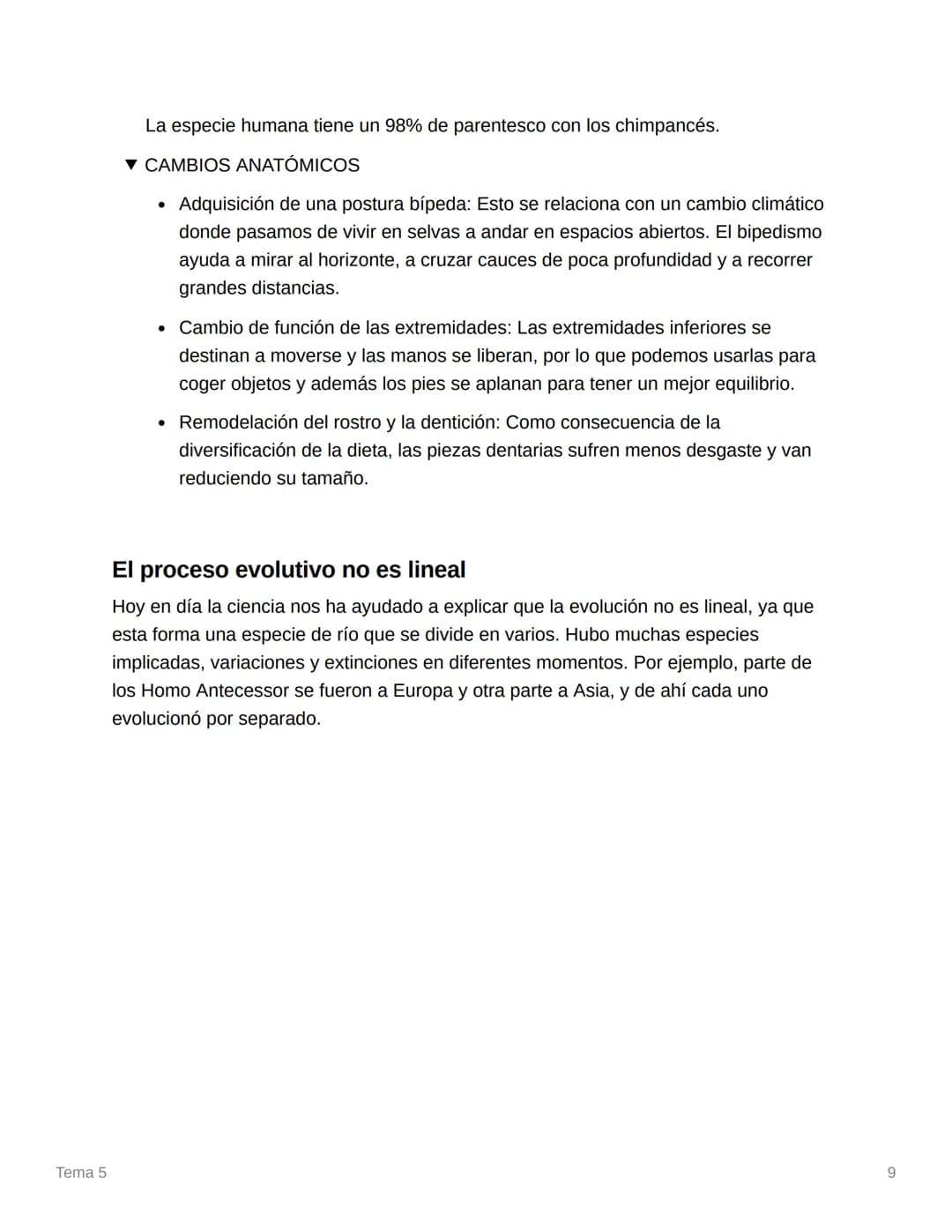 Tema 5
Tema 5
¿Cuáles son las teorías sobre el origen de la
vida?
Teoría de la generación espontánea
Uno de los primeros intentos de dar una