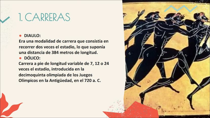 
<h2 id="origen">Origen</h2>
<p>El origen de los Juegos Olímpicos en Grecia se remonta al año 776 a.C. Los juegos se celebraban originalment