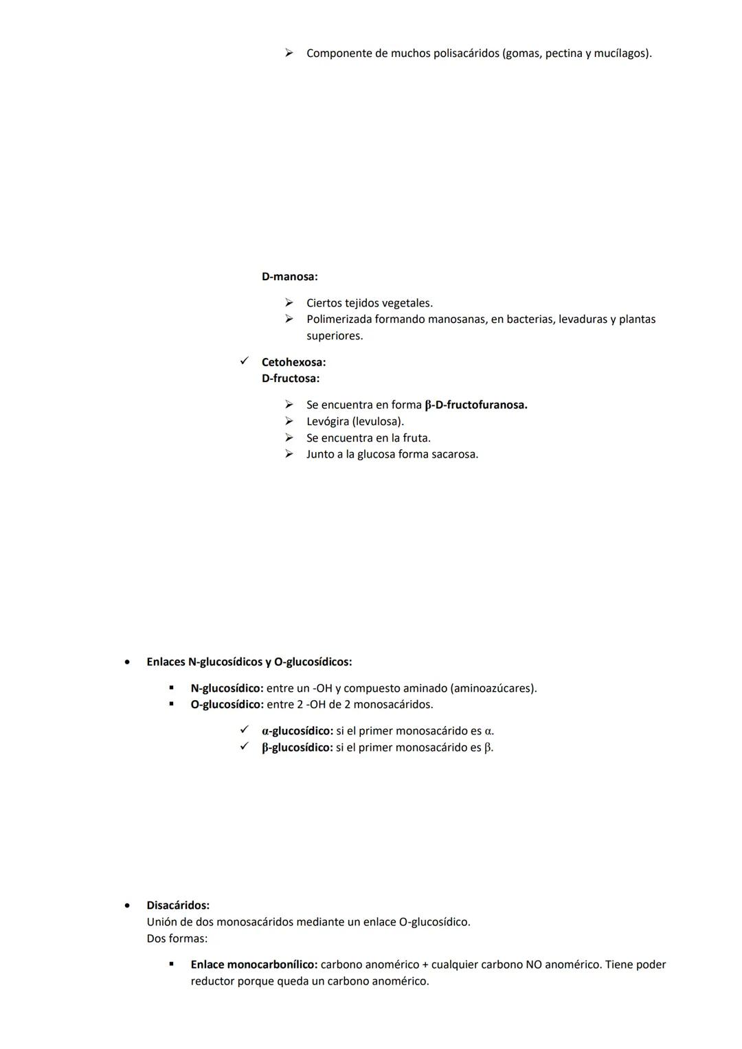 # TEMA 2: GLÚCIDOS

## CARACTERÍSTICAS GENERALES

- Moléculas orgánicas formadas por C, H y O. Fórmula: CnH2nOn.
- Polialcoholes con grupo f