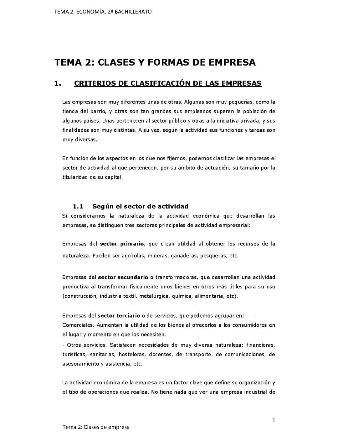 Conceptos Esenciales de Economía | Tema 2