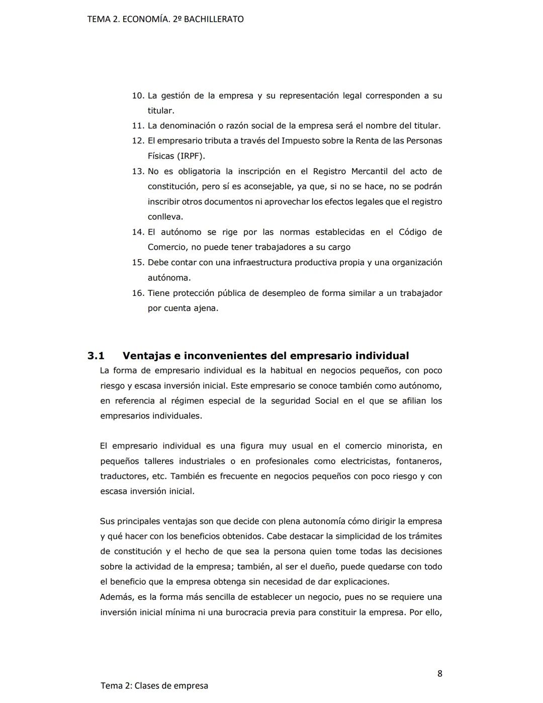 TEMA 2. ECONOMÍA. 2º BACHILLERATO
TEMA 2: CLASES Y FORMAS DE EMPRESA
1.
CRITERIOS DE CLASIFICACIÓN DE LAS EMPRESAS
Las empresas son muy dife