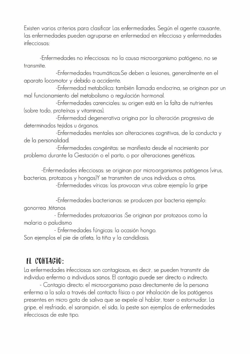 Tema 2 : La salud y la enfermedad
1.LA SALUD :
La salud es un estado de completo bienestar físico,mental y social y con ausencias de
enferme