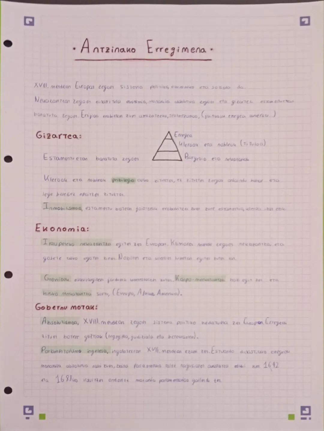# •Antzinako Erregimena.

XVIII. mendean Evropar zegoen siszona polizing exemна ста sozcua da.

Nevazantzan zegoen οπαπίτητα εκσπεmia, sania