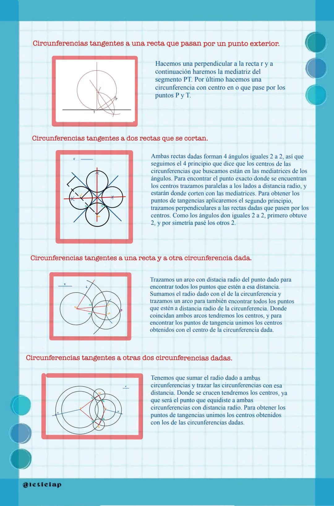 Dibujo Técnico
Tema 3: tangencias
2º Bachillerato
Yanira
MM
Vega 1. Propiedades.
1. Cuando hay dos circunferencias que son
tan gentes el pun