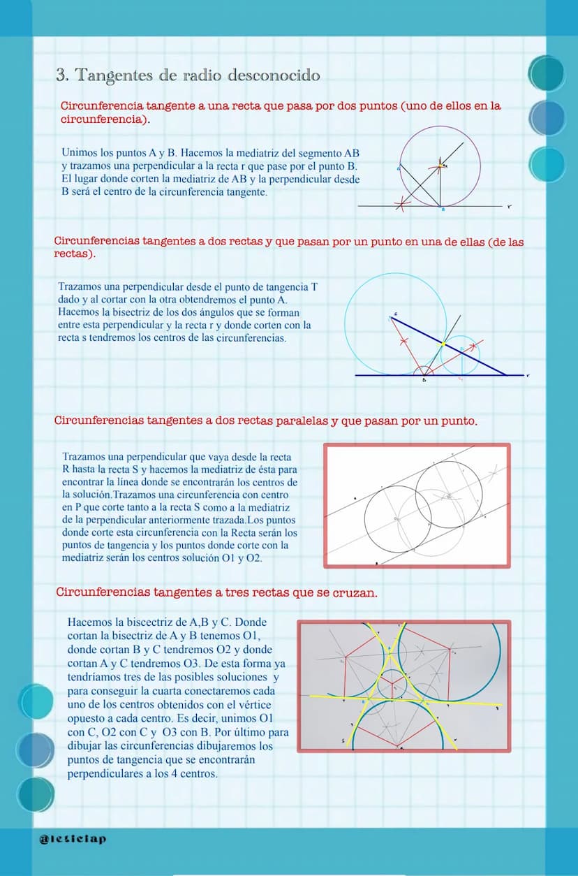 Dibujo Técnico
Tema 3: tangencias
2º Bachillerato
Yanira
MM
Vega 1. Propiedades.
1. Cuando hay dos circunferencias que son
tan gentes el pun