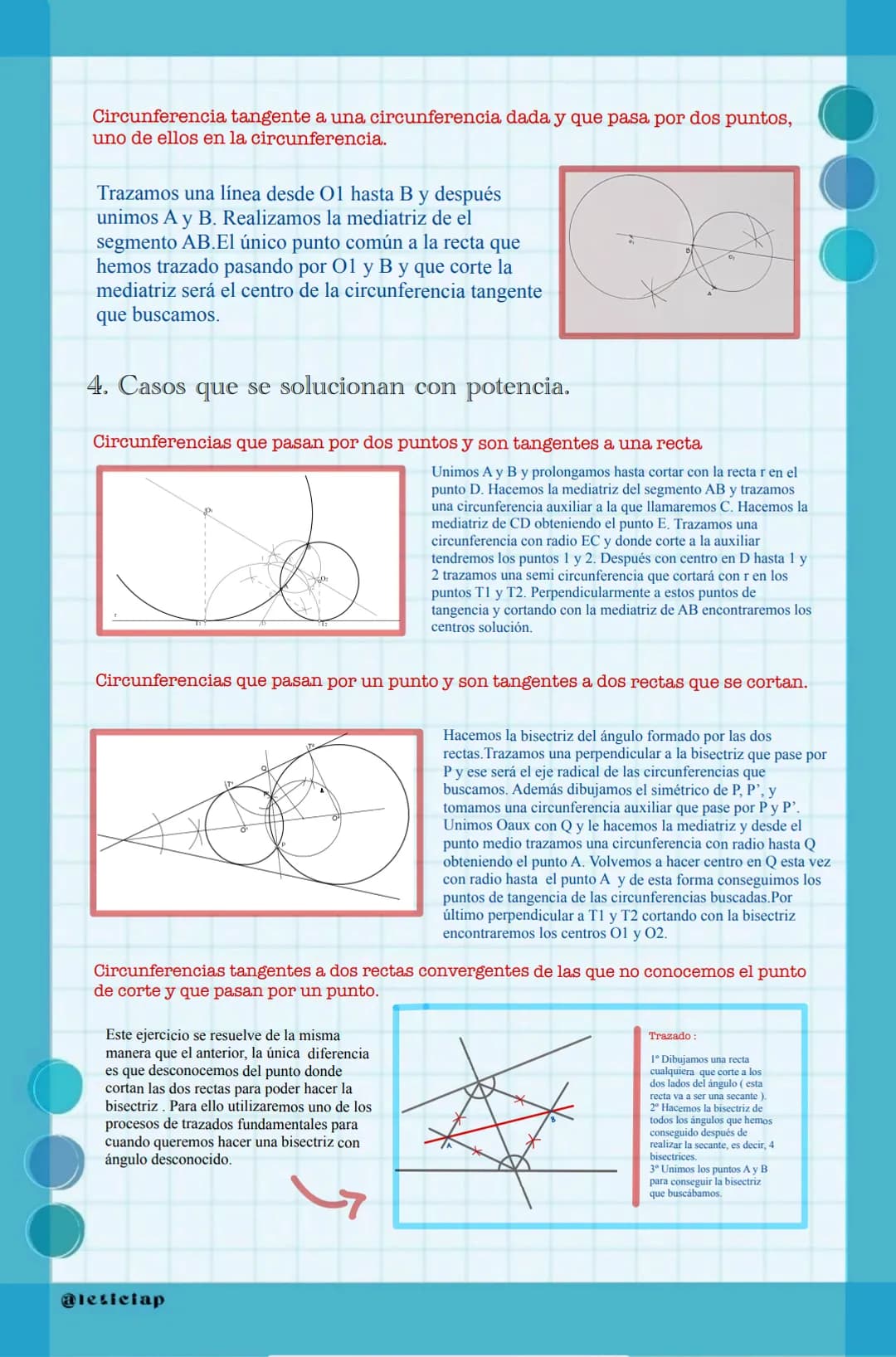Dibujo Técnico
Tema 3: tangencias
2º Bachillerato
Yanira
MM
Vega 1. Propiedades.
1. Cuando hay dos circunferencias que son
tan gentes el pun