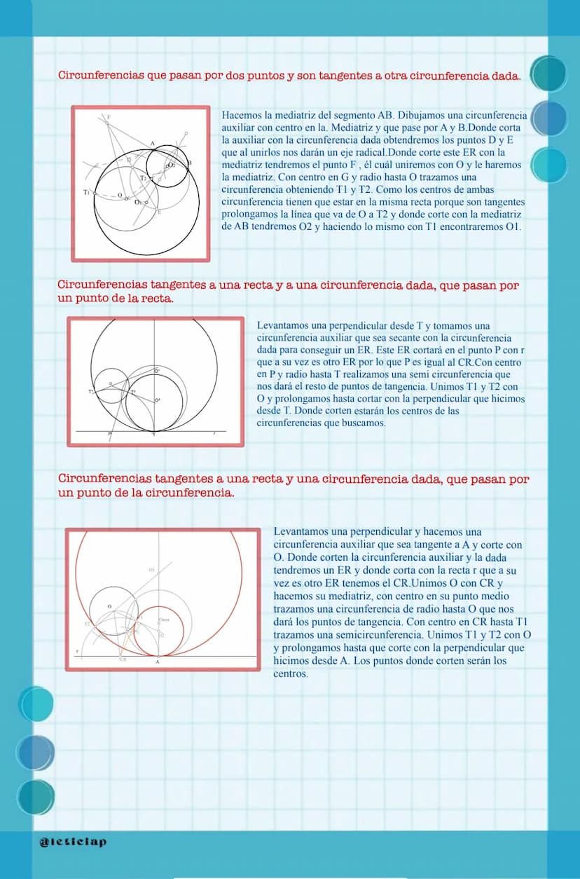 Dibujo Técnico
Tema 3: tangencias
2º Bachillerato
Yanira
MM
Vega 1. Propiedades.
1. Cuando hay dos circunferencias que son
tan gentes el pun