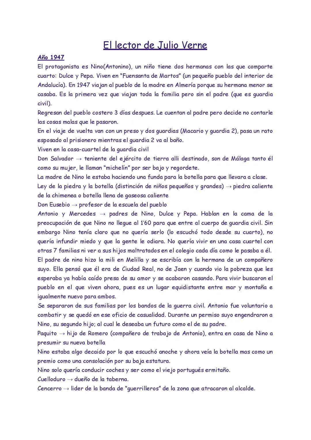 El lector de Julio Verne, de Almudena Grandes.