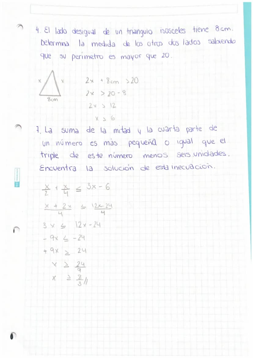 INECUACIÓN
- Se iguala a 0
- Se aplica la fórmula (- b ± √b² - 4ac )
23
x²+x-6≤0
x² + x
X₁ = 3
:
X₂ = -2
-6=0
- 1 ± √ √ 1²-4-166) = 1 + √₁ +